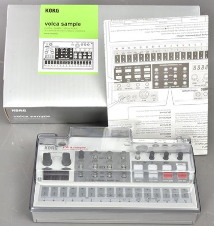 Korg-Volca Sample 2, boxed w/decksaver